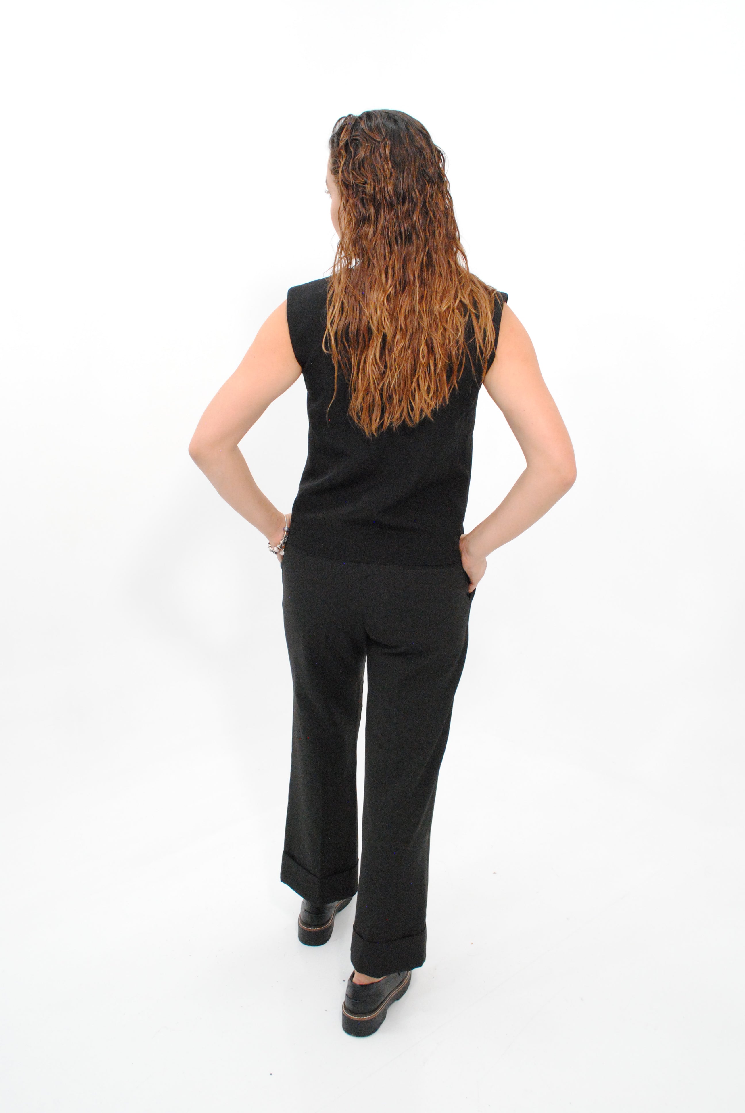 Conjunto chaleco pantalón