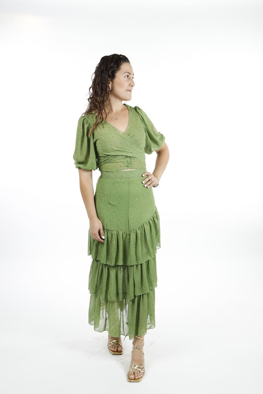 CONJUNTO FALDA BLUSITA MC