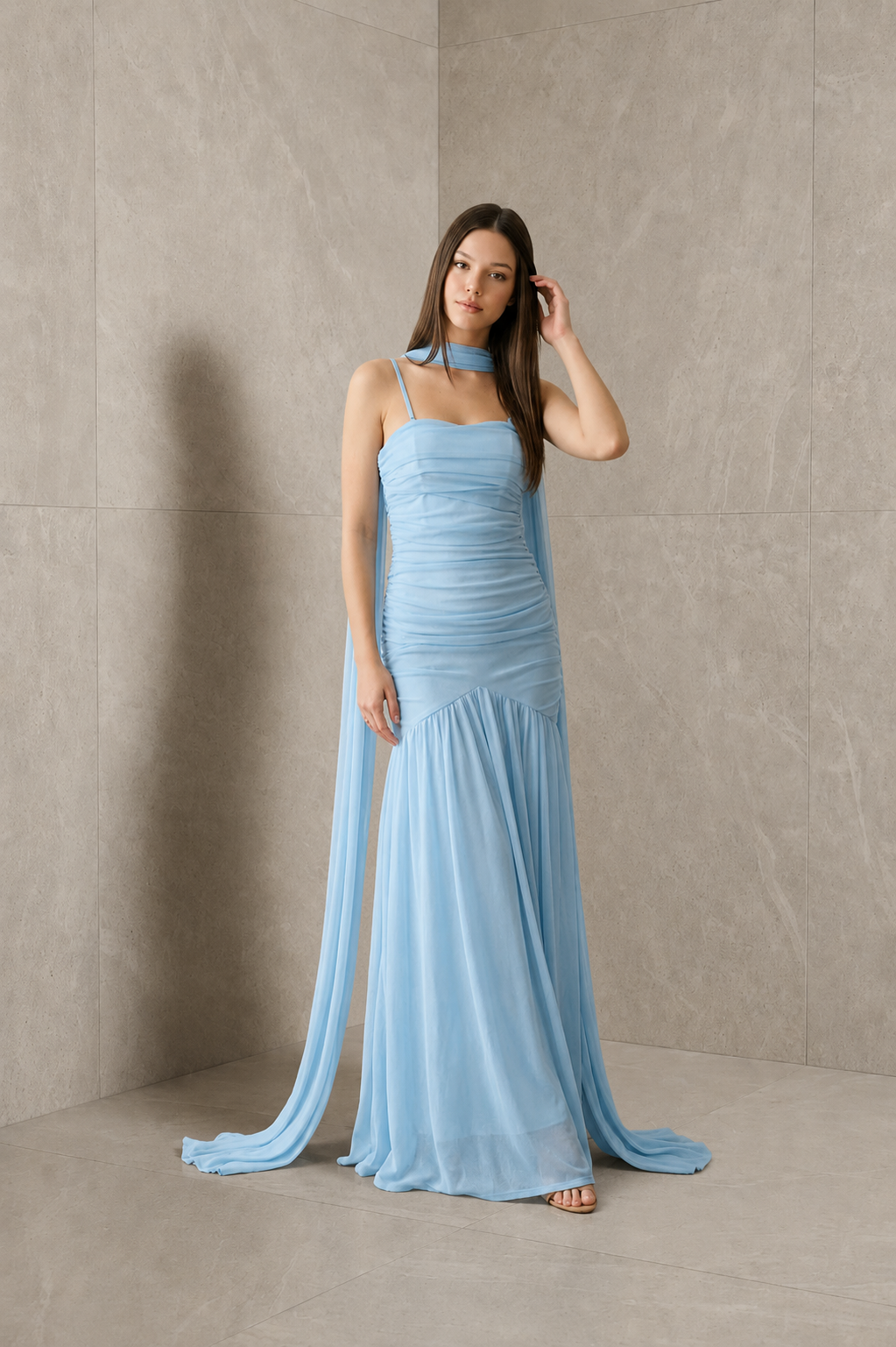 Selene Chiffon Maxi